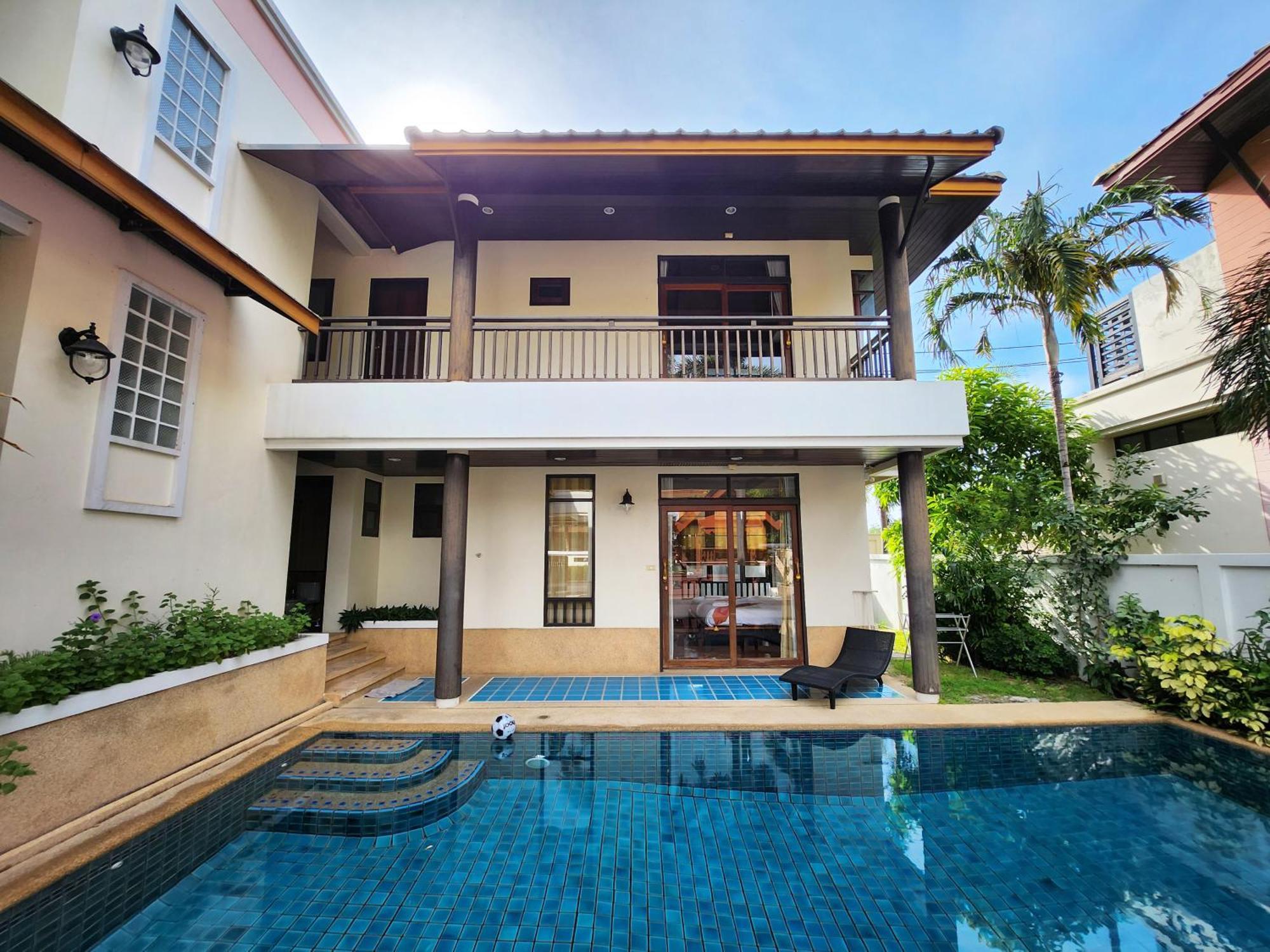 ปุณณภา พูล วิลล่า พัทยา Punnapha Pool Villa Pattaya Haat Jomtien Eksteriør bilde