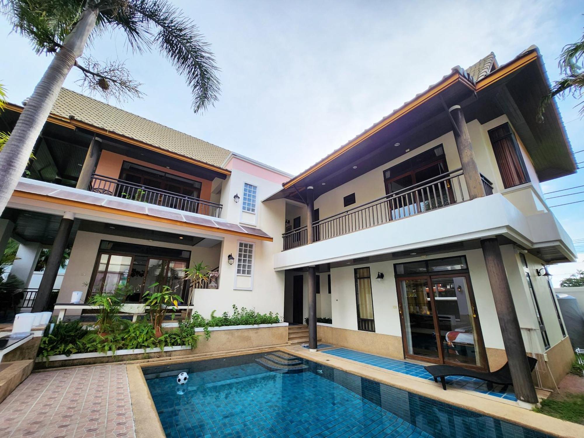 ปุณณภา พูล วิลล่า พัทยา Punnapha Pool Villa Pattaya Haat Jomtien Eksteriør bilde