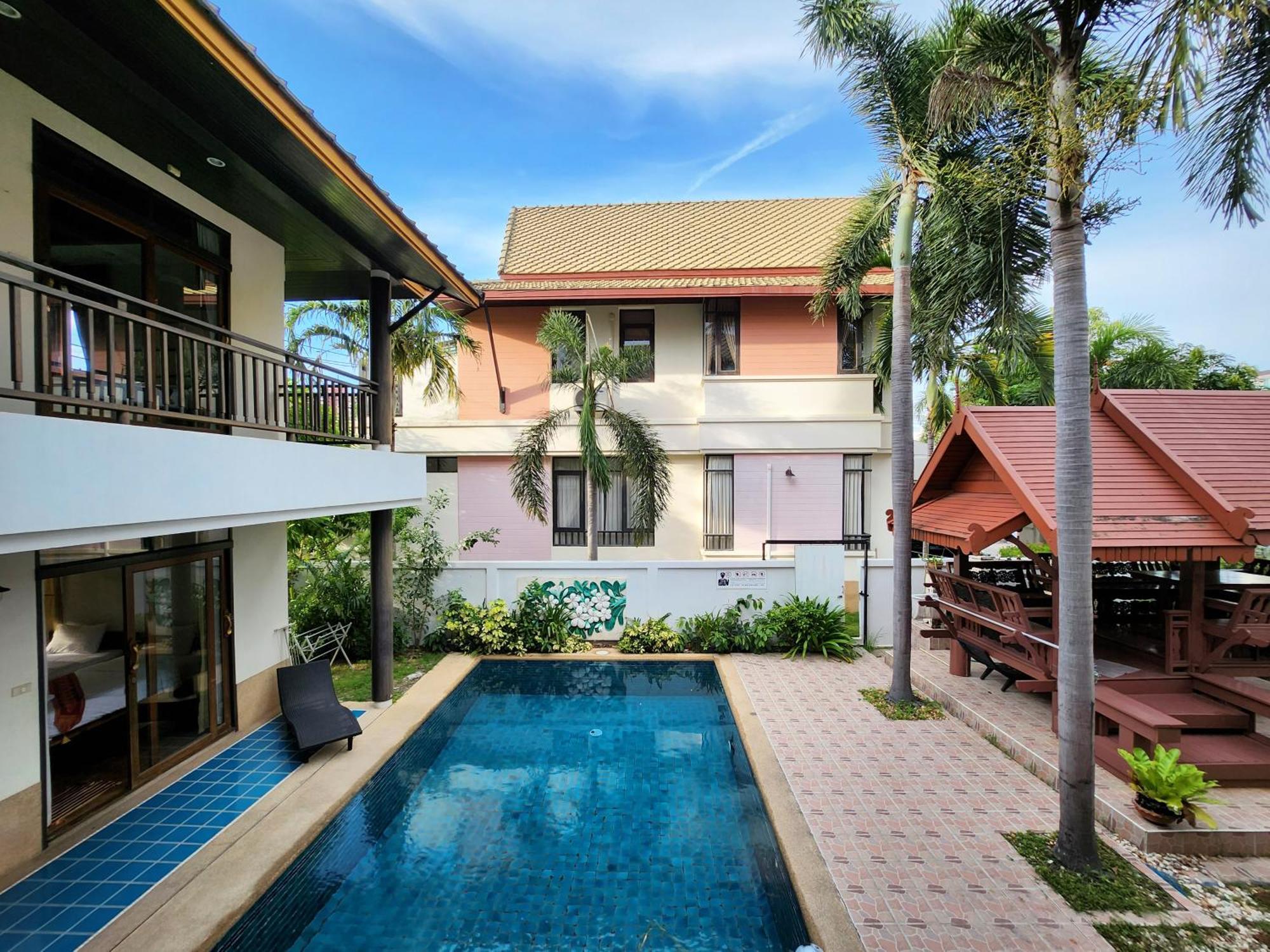 ปุณณภา พูล วิลล่า พัทยา Punnapha Pool Villa Pattaya Haat Jomtien Eksteriør bilde