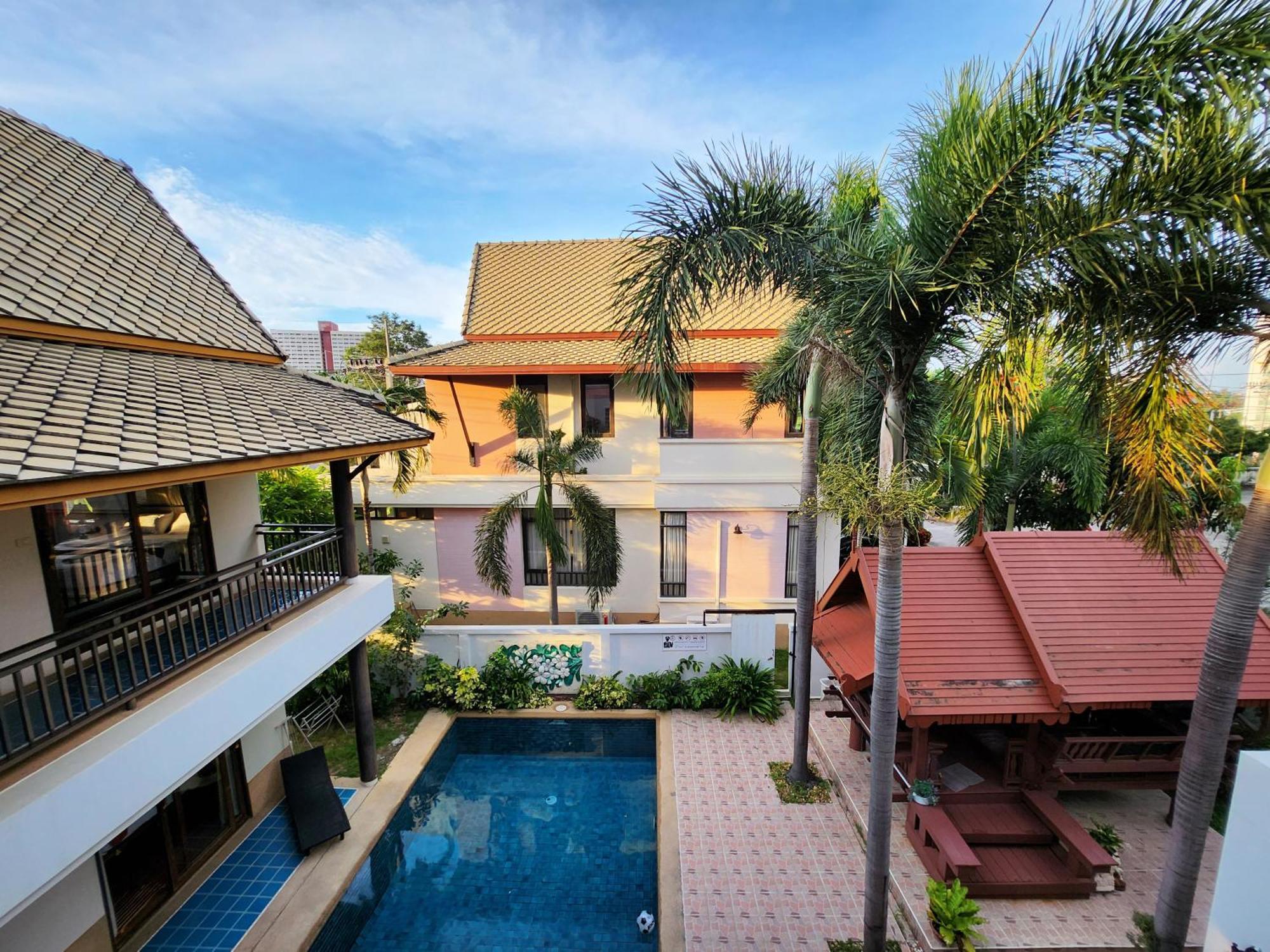 ปุณณภา พูล วิลล่า พัทยา Punnapha Pool Villa Pattaya Haat Jomtien Eksteriør bilde